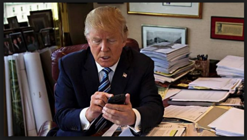 Trump Takes Over DOJ Twitter Account