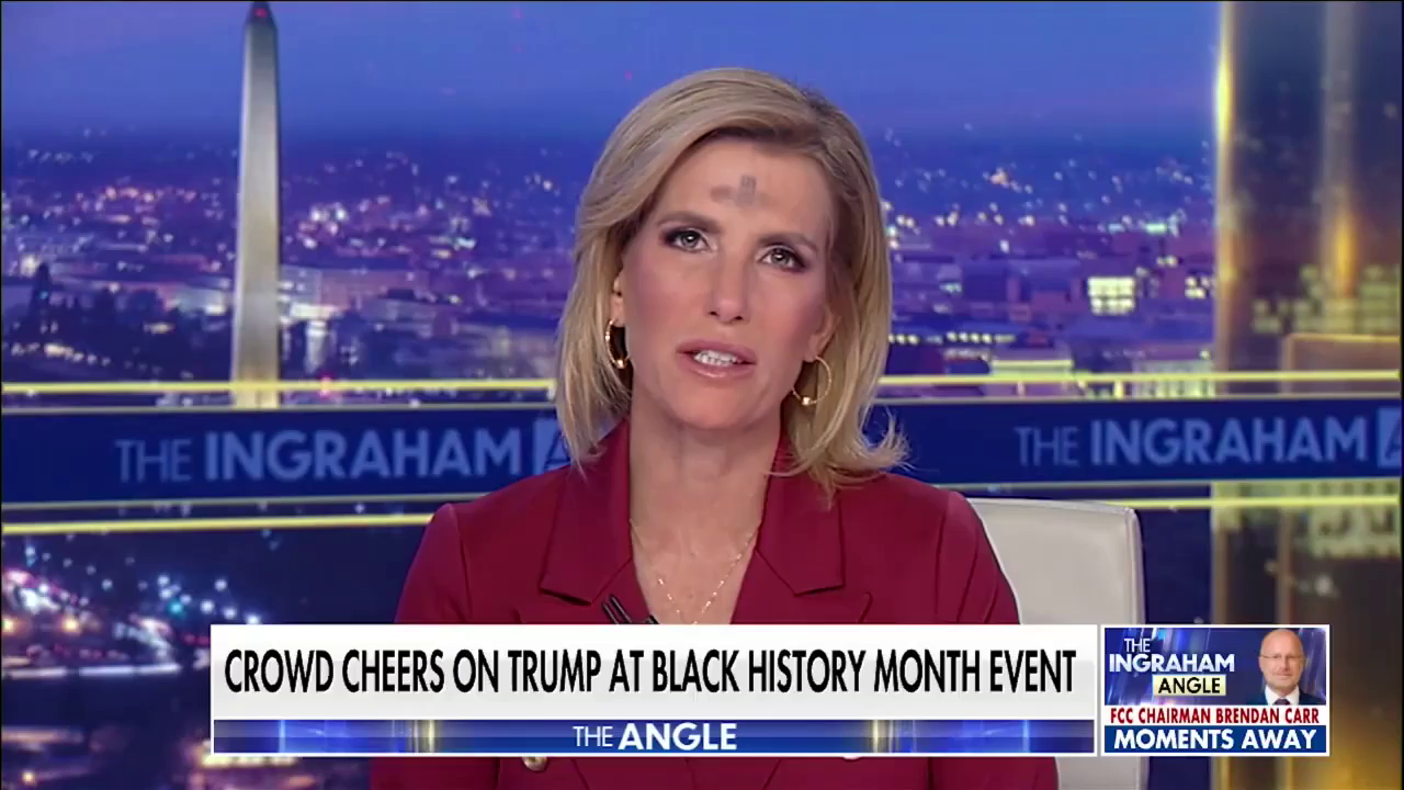 Ingraham Pulls The Trump Can't Be Racist Because He's Got Black Friends Routine