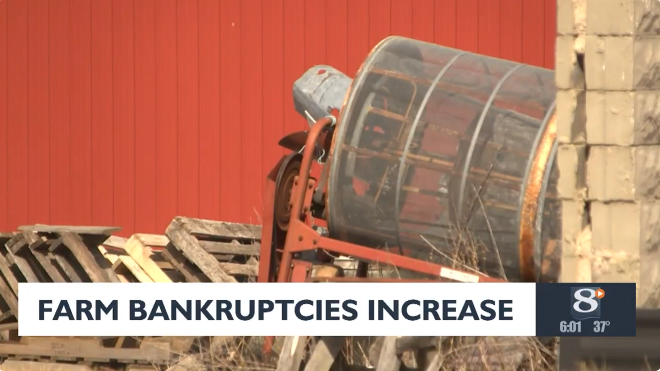 Farm Bankruptcies Jump In 2025, More To Come In 2026