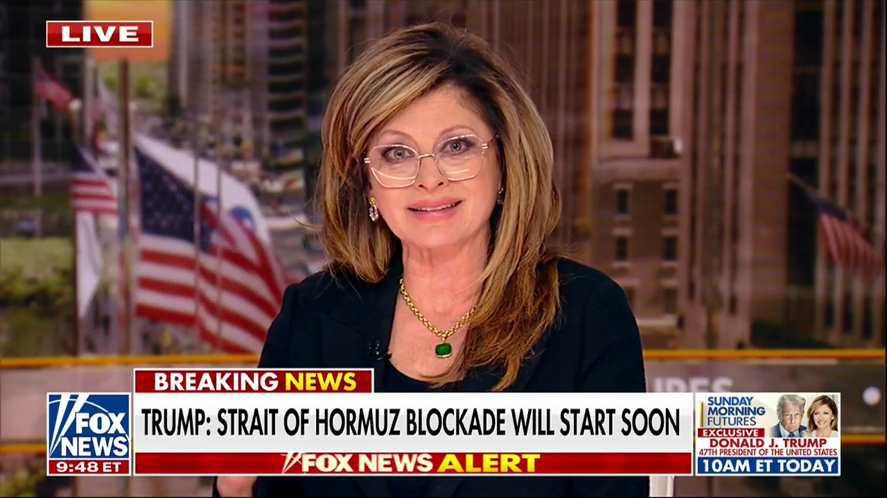 Maria Bartiromo: 'Trump Checkmated Iran With This Beginning Of A Blockade'