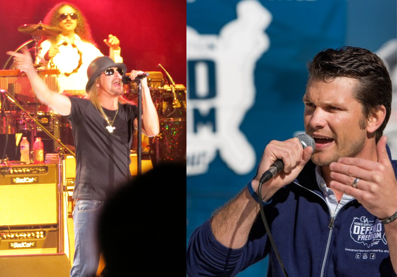 Taxpayers Foot The Bill For Kid Rock's Military Helicopter Joyride With Hegseth