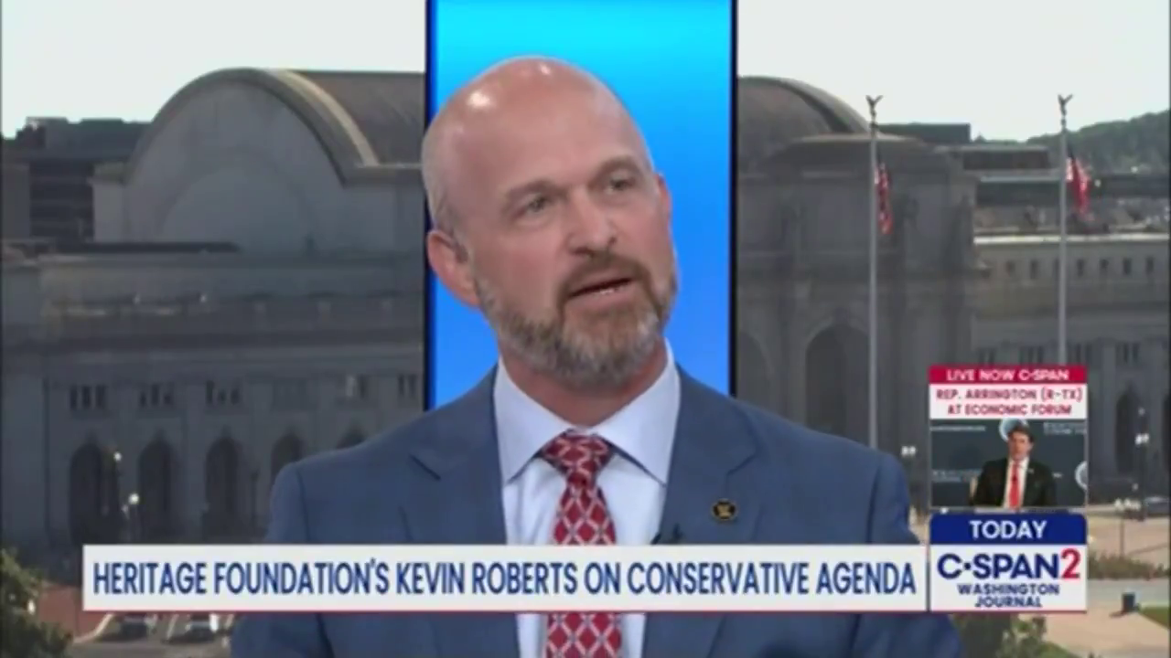 Heritage Foundation President Brags About Trump Implementing Their Agenda