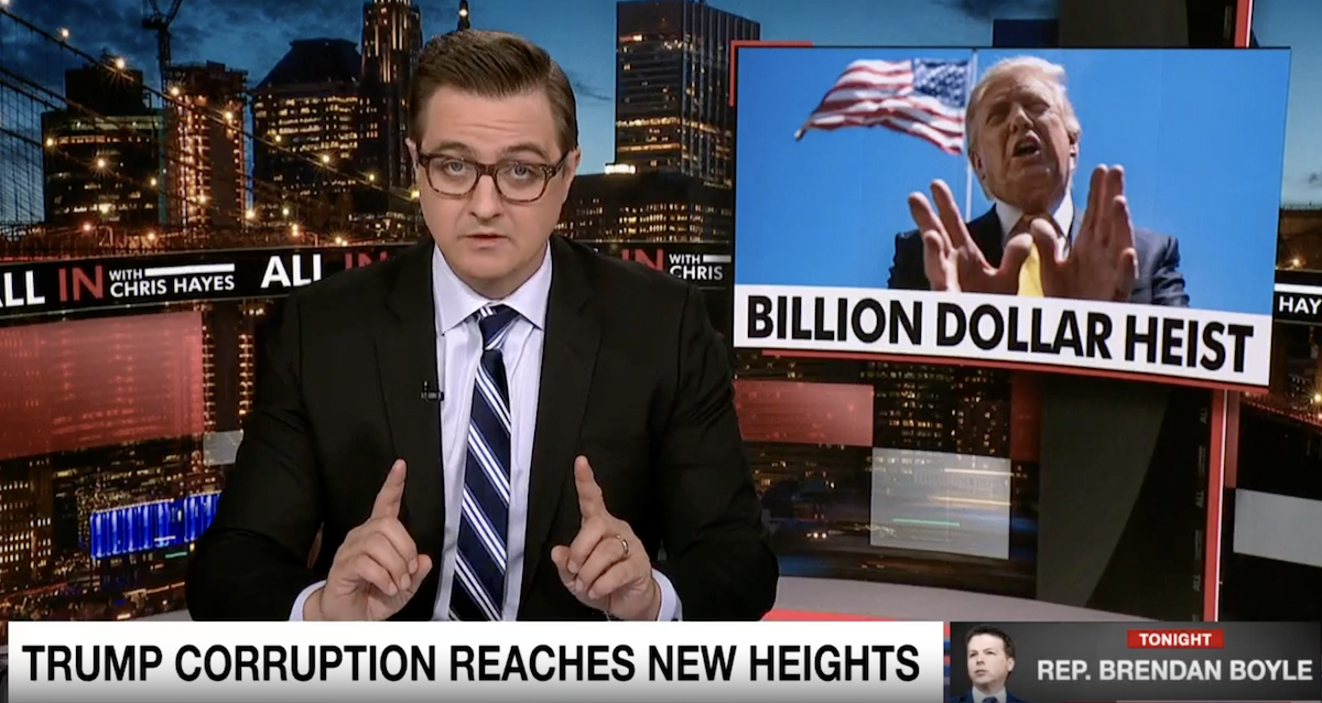 Trump’s ‘Slow Motion Heist’ Of $1.7 Billion Taxpayer Dollars