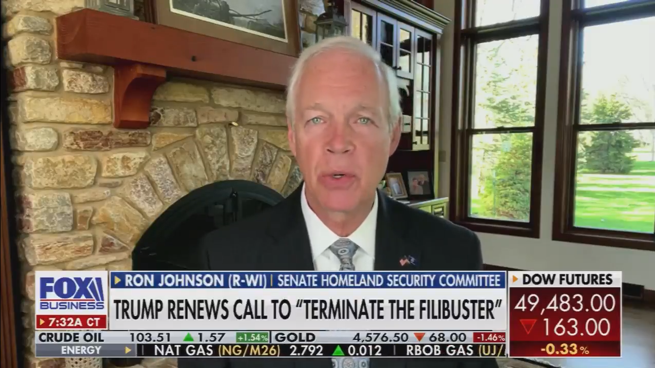Ron Johnson Threatens Us With A Good Time