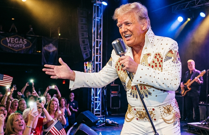'Elvis' Trump Thinks He's Perfect Replacement For ‘Freedom 250’ Singers