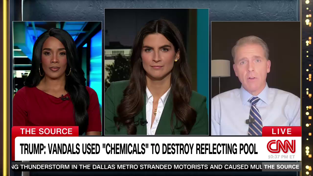CNN's Jennings Helps Trump Push Latest Lie About Reflecting Pool Debacle