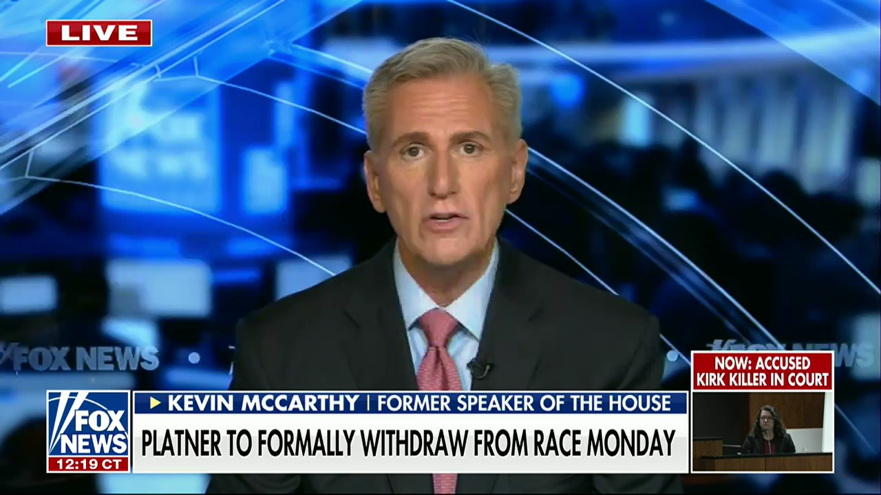 Kevin McCarthy Continues To Beclown Himself On Fox Over Platner