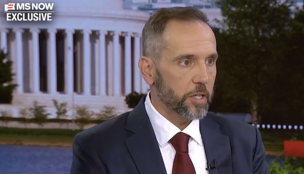 Jack Smith Is ‘Very Concerned’ About Trump Attacks On Midterms