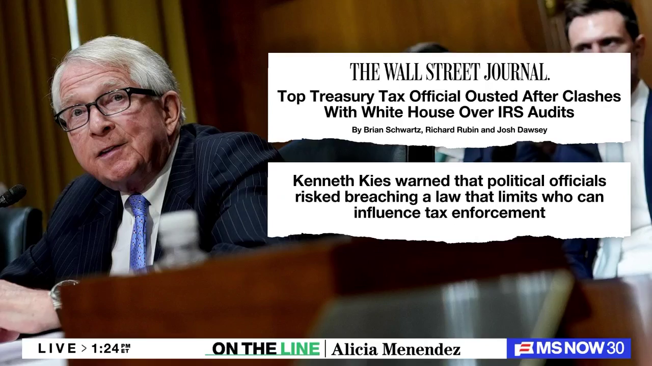 Trump Administration Ousts Tax Official Who Warned Against IRS Abuses