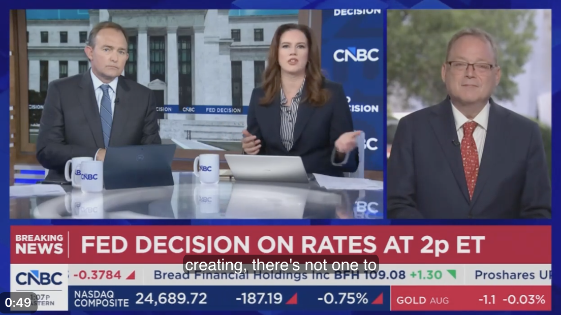 Kevin Hassett Praises The Miracle Of The Orange Clown Economy