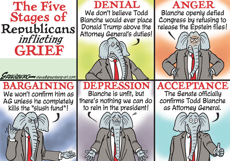 Republican Stages Of Grief
