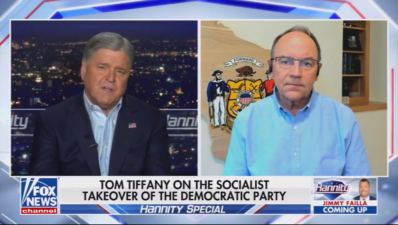 Tiffany Compares Himself To Ron Johnson In A Laughable Way