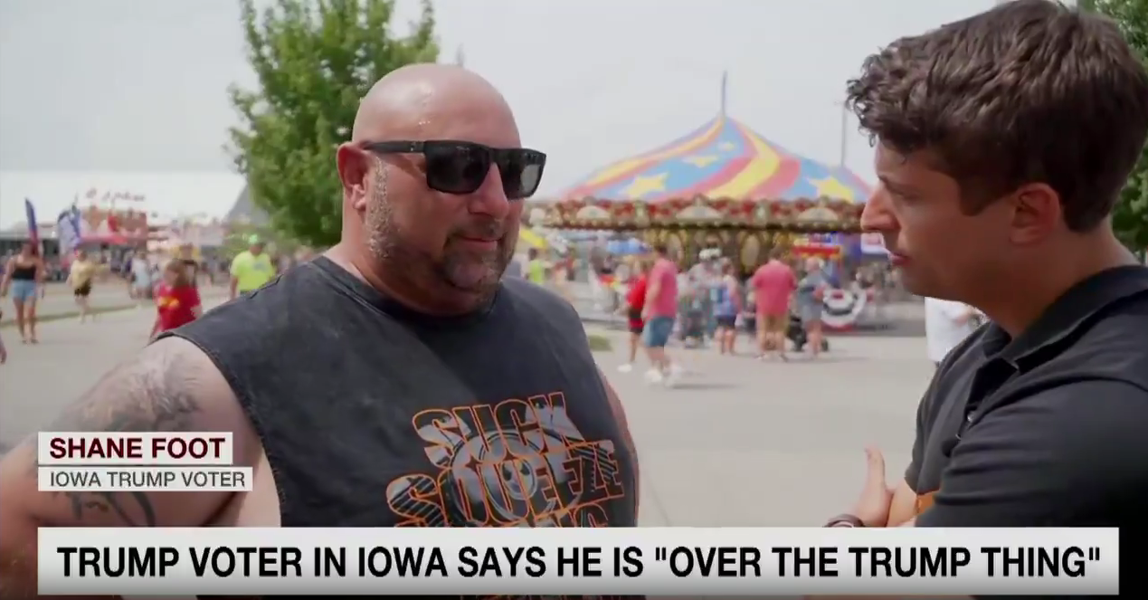 Three-Time Trump Voter To Trump: 'Stop The Bullsh*t'