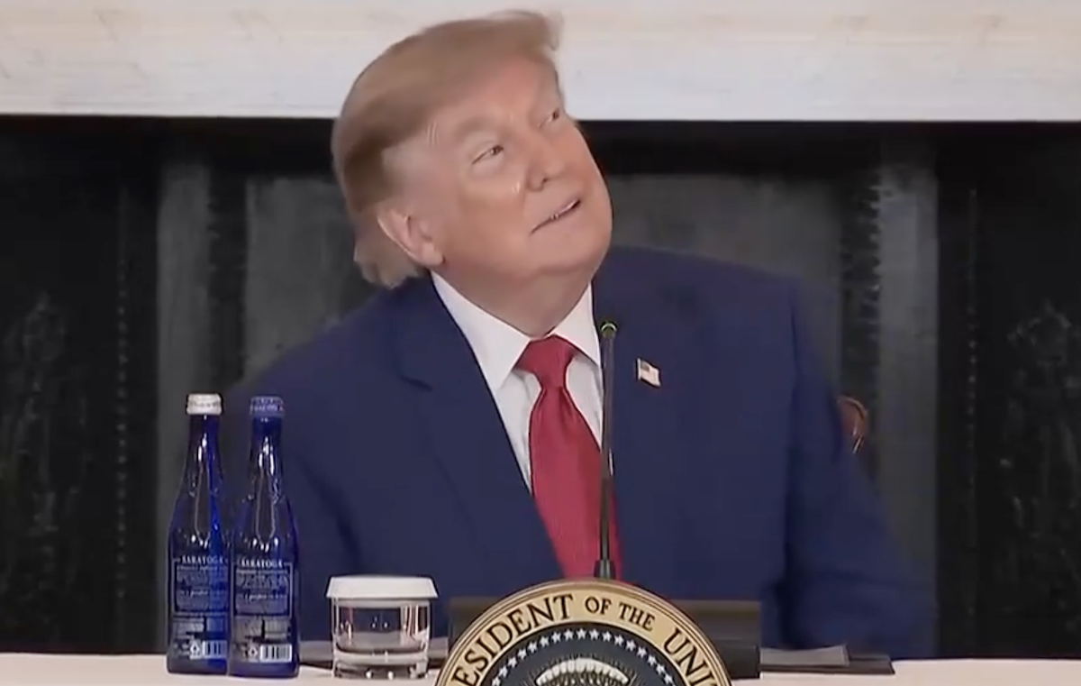 Trump Muses About Stealing Chandeliers From State Dept.
