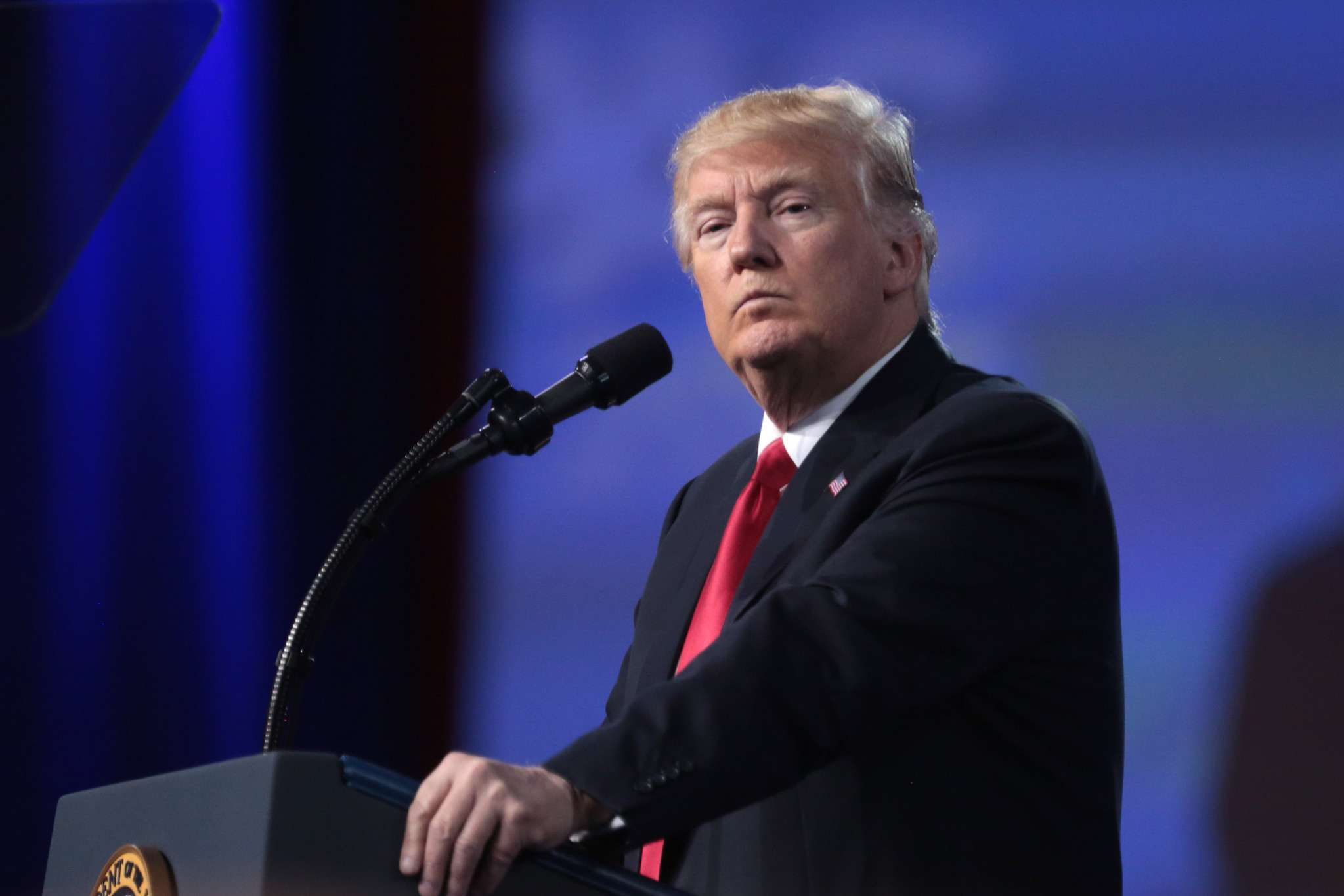 Trump Declares Himself The Only 'Guardrail' AI Needs, Immediately Proves He Isn't