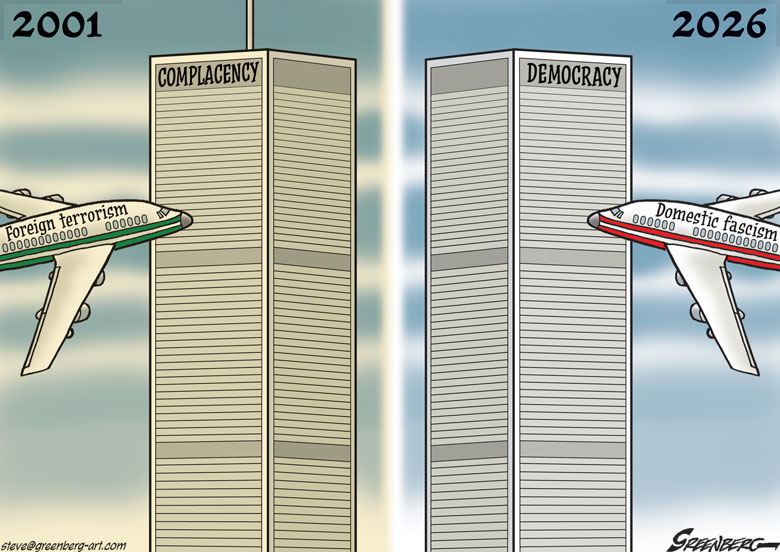 Attack On The Towers, Then & Now