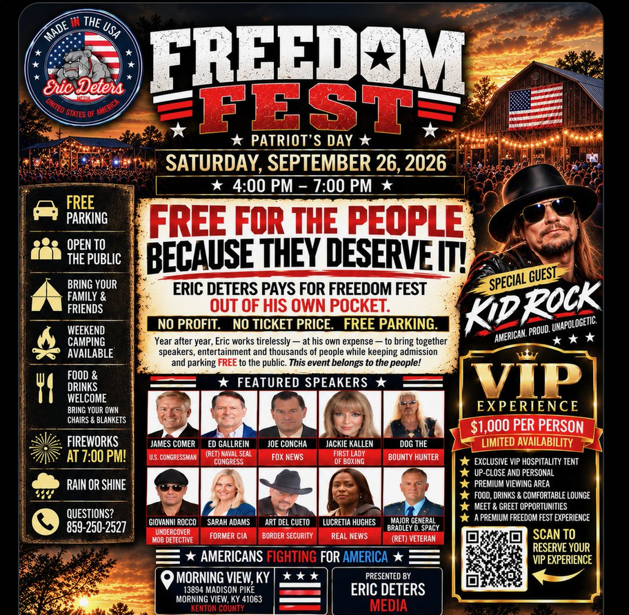 MAGA’s Kid Rock Festival Canceled After Miserable VIP Ticket Sales