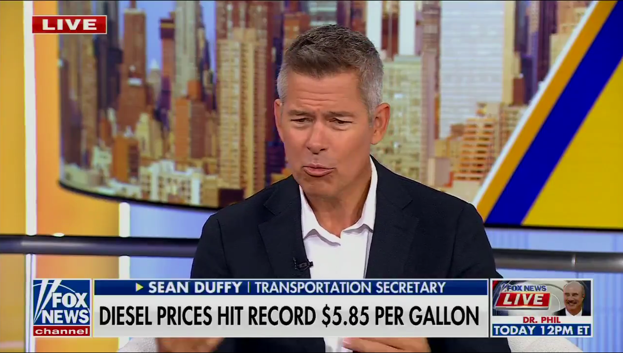 Duffy Deploys Doublespeak On Gas Prices - Record Highs Are Down