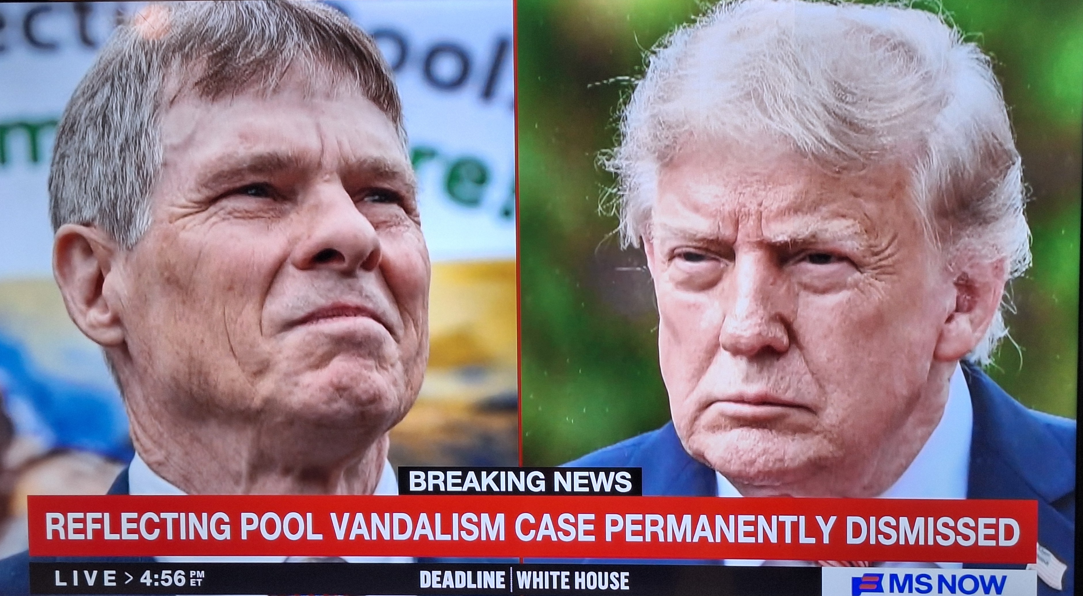 Reflecting Pool Case Against Olympian Dismissed Forever