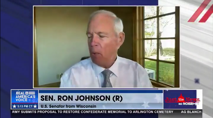 Russian Ron Johnson Blames US For Russia Invading Ukraine