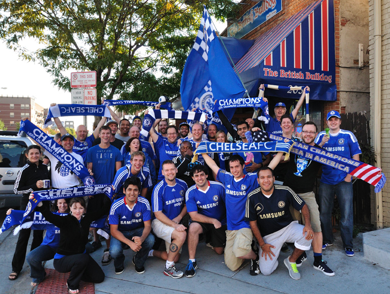 Pretty good turnout for the Rocky Mountain Blues (Denver), given that it's a 6am kick for a preseason match.